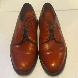Allen Edmonds Leeds Cordovan Derby dress shoe.